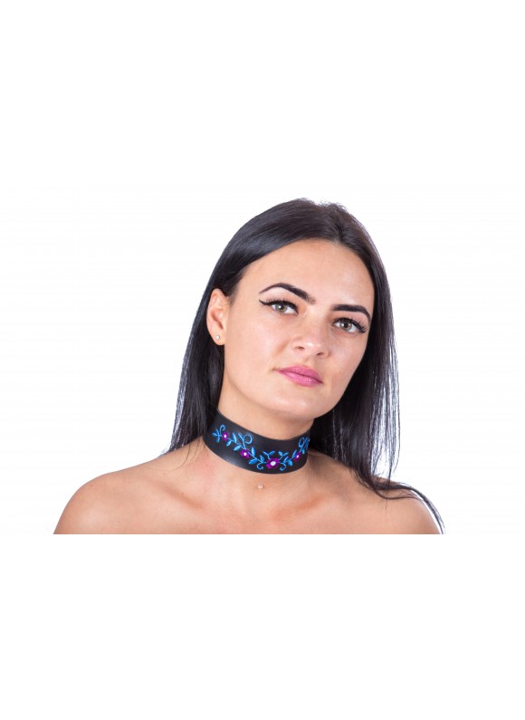 CHOKER DIN PIELE C116